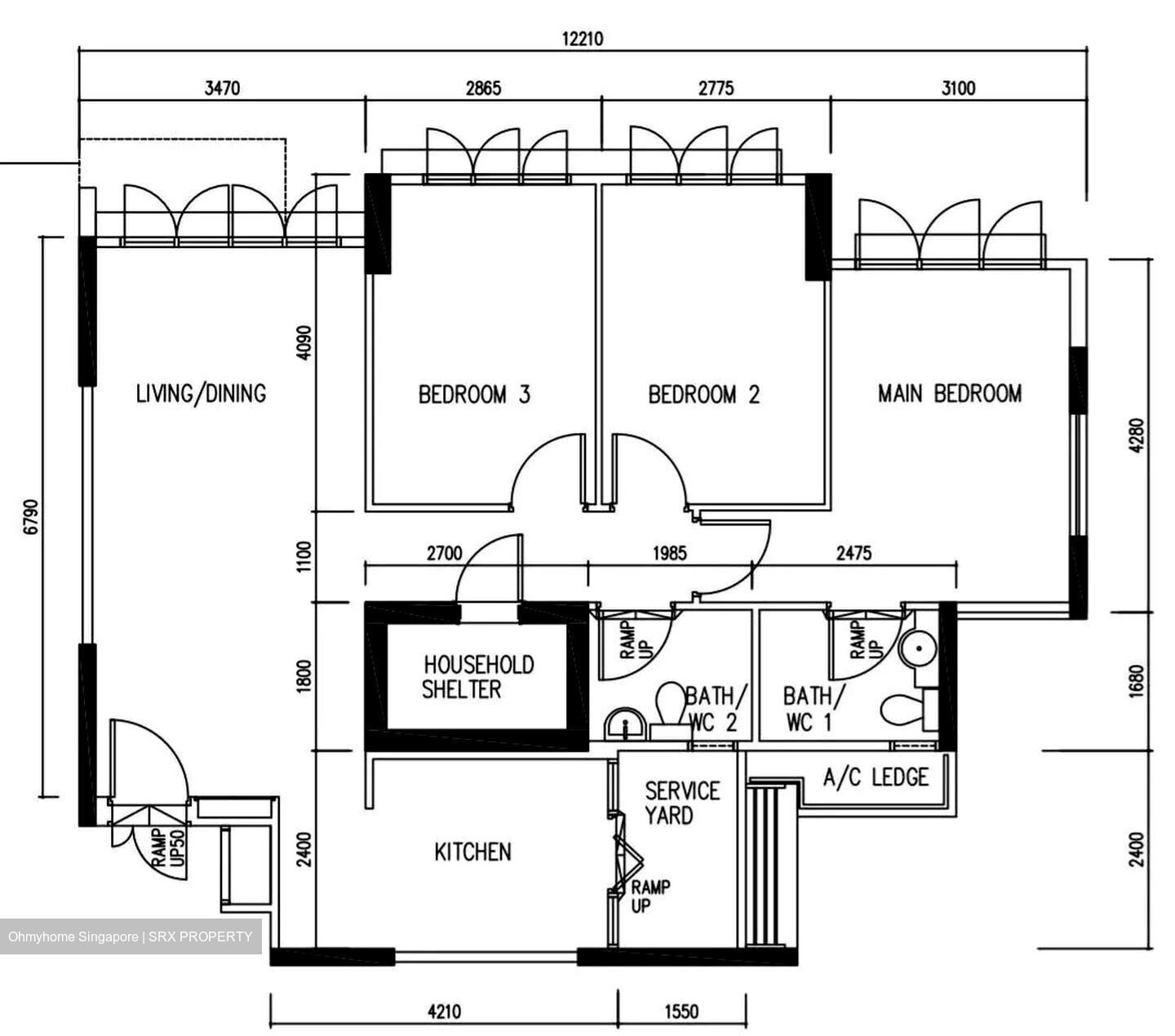 Blk 886C Treegrove@woodlands (Woodlands), HDB 4 Rooms #569348321